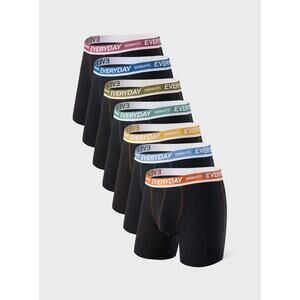 Separatec Mens Boxer Briefs 5 Pack Underwear Size S Multicolor Lot New